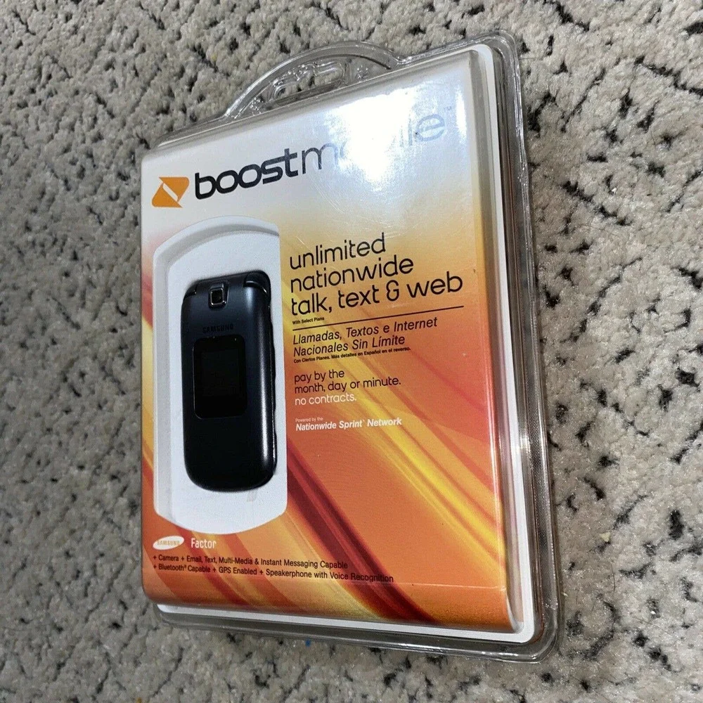 Samsung M260 Factor Boost Mobile Cell Phone Camera New Factory Sealed
